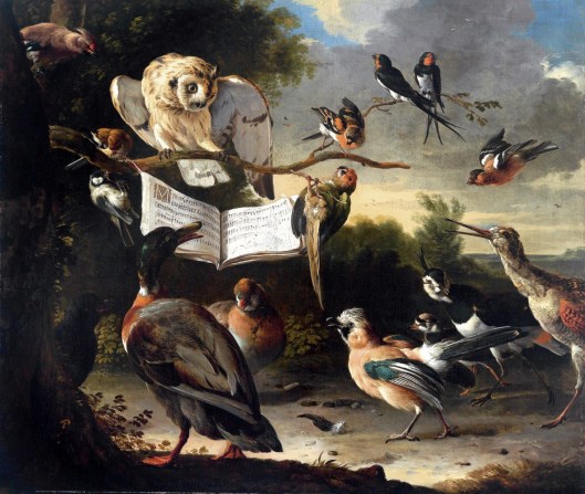 Hondecoeter,_Melchior_d'_-_Das_Vogelkonzert_-_1670