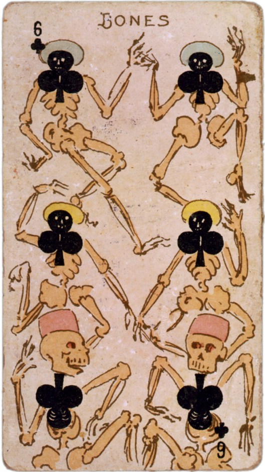 Dancing_bones_six_of_clubs_playing_card,_late_19th_c