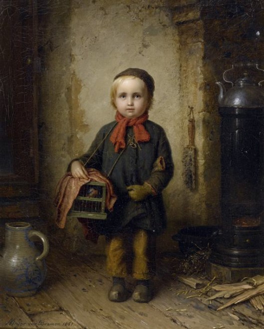 Meyer_von_Bremen_Der_kleine_Vogelhändler_1851 'The Little Bird Seller' Meyer 1851 {{PD-Art}}