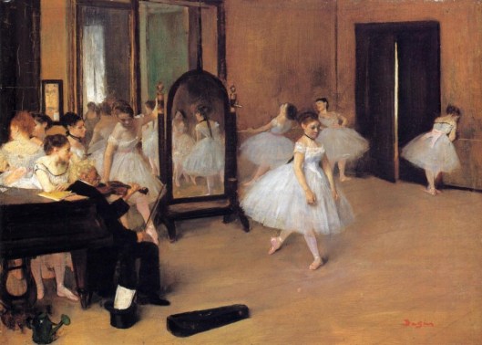 'Dance Class' Edgar Degas pre-1917 {{PD-Art}}