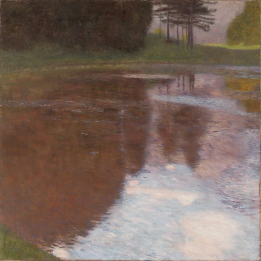 'Tranquil Pond' Gustav Klimt 1899 {{PD-Art}}