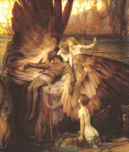 This weekend it may be the strongest, most powerful people who will weep the most. 'The Lament for Icarus' HJ Draper 1898 {{PD-Art}}