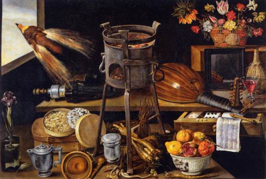 'The Five Senses and the Four Elements' Jacques Linard 1627 {{PD-Art}}