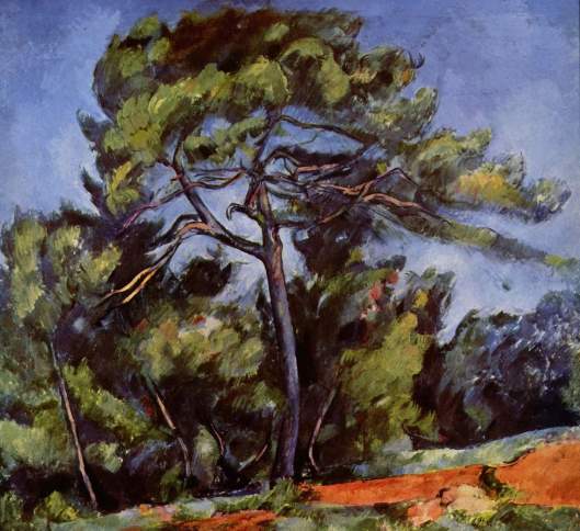 'The Great Pine' Cezanne 1892-1896 {{PD-Art}}