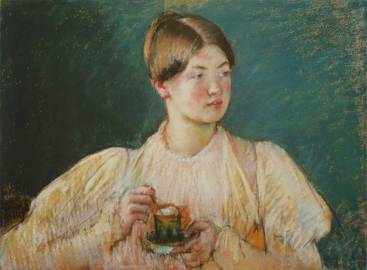 Have a cup of tea, and sort out those feelings during Mercury retro. 'The Glass of Tea' Mary Cassatt 1897 {{PD-Art}}