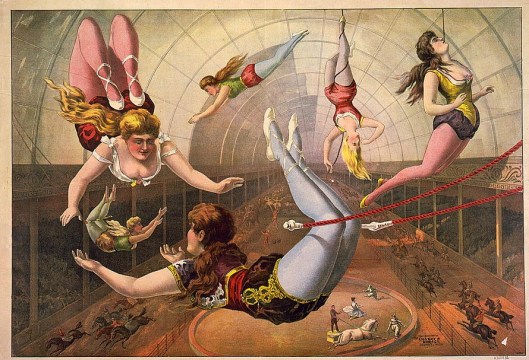 Circus poster, 1890 Library of Congress USA