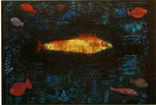 Paul Klee 'The Golden Fish' {{PD-Art}}