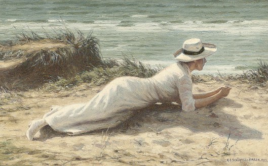 'Summer on the Dunes'NF Schiottz-Jensen 1913 {{PD-Art}}