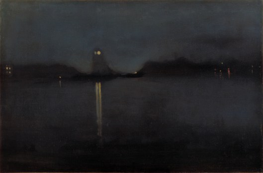 'Nocturne' by James Abbott McNeil c1874 {{PD-Art}}