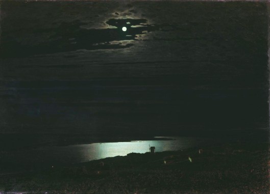 'Moonlit Night on the Dnieper' Arkhip Kuindzhi 1882 {{PD}}