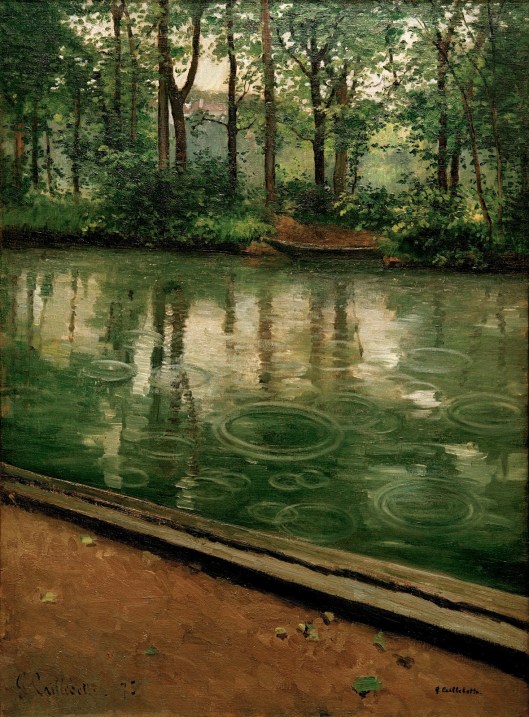 'The Yerres, Effect of Rain' Gustave Caillebotte 1875 {{PD}}