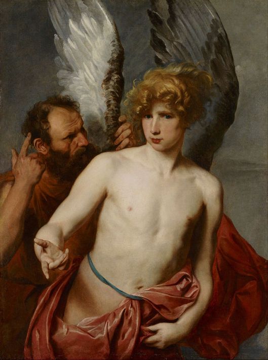 Anthony van Dyck - Daedalus and Icarus c1620 {{PD}}