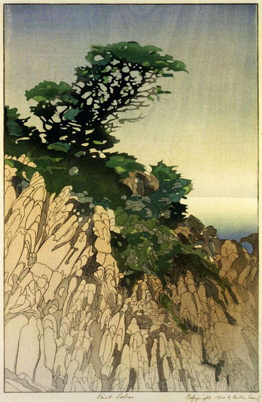 Bertha Boyntom Lum, Point Lobos, 1920 {{PD}}