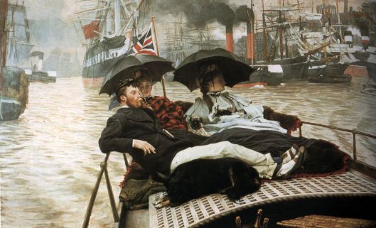 'The Thames' James Tissot 1876 {{PD}}