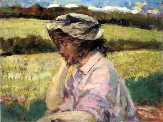 Over-thinking is a distinct possibility. 'Lost in Thought' James Carroll Beckwith 1907 {{PD}}
