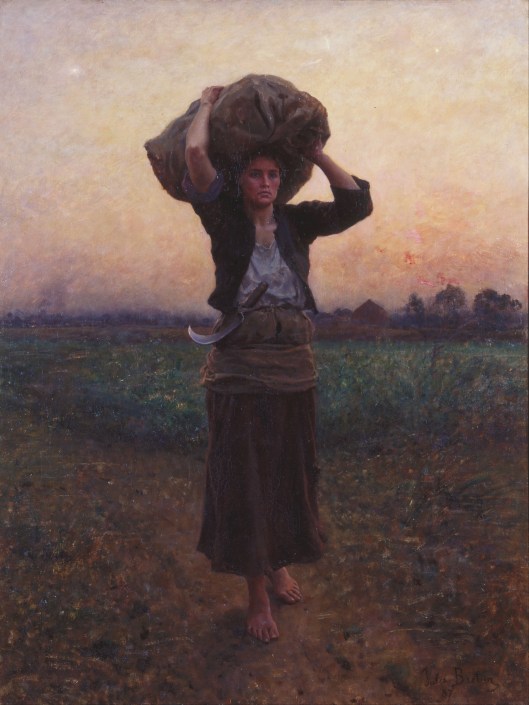 'The Shepherd’s Star' Jules Breton 1887 {{PD}}