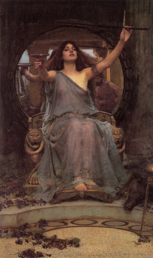 There's nothing wrong with seeing yourself as a goddess, but you don't need to beat everyone else over the head to convince them; when you do, it suggests you don't really believe you are! 'Circe Offering the Cup to Odysseus' JW Waterhouse 1891 {{PD}}