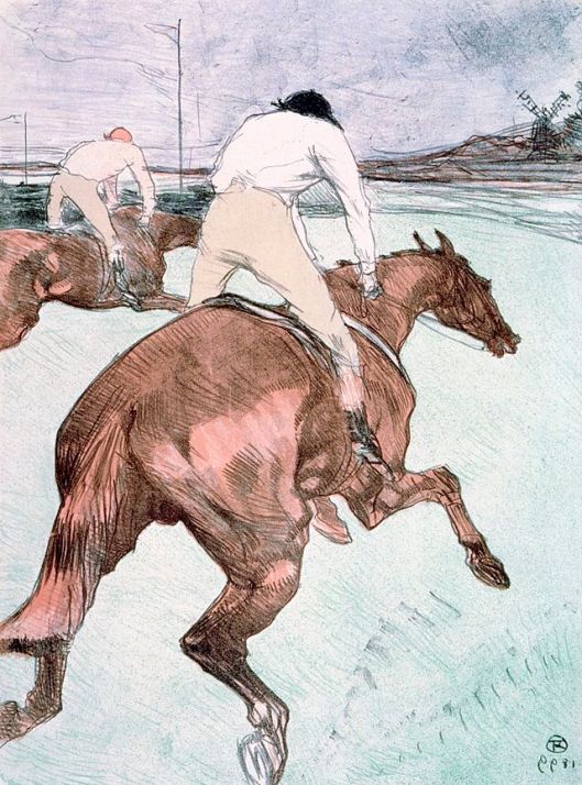 'The Jockey' Henri de Toulouse-Lautrec {{PD}}