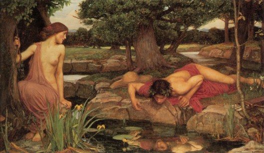 John William Waterhouse 'Echo and Narcissus' 1903 {{PD}}
