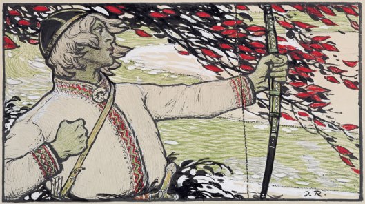 It's great to be back, isn't it, Scorpio? 'Strelnieks' (Shooter) Janis Rozentāls 1914 {{PD}}