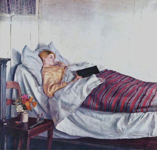 You'll be feeling better in no time, Aquarius, because this year you can heal. Michael Ancher 1881 {{PD}}