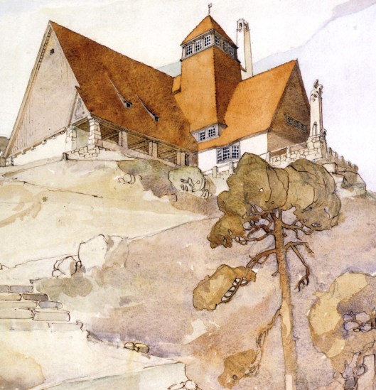 Karl M. Bengtson 'Millesgården på Lidingö' 1908 {{PD}}