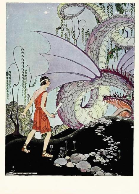 The only dragon you have to slay this year, dear Pisces, is the one that may tempt you to feel sorry for yourself. Virginia Frances Sterrett 1923 {{PD}}