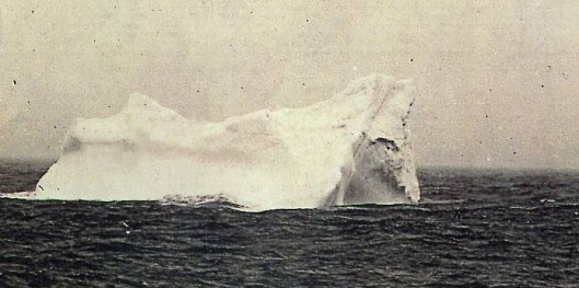 This is supposedly a photo of the iceberg rammed by the 'Titanic'--who knew?! Photo by Stephan Rehorek {{PD}}