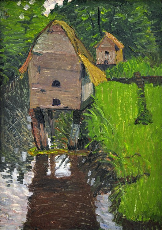 'Entenhäuser' (Duck Houses) by August Haake c1914 {{PD}}