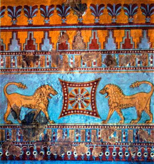 Those ignored things you need to confront won't be anything you can't handle, Aries. Urartian Fresco {{PD}}