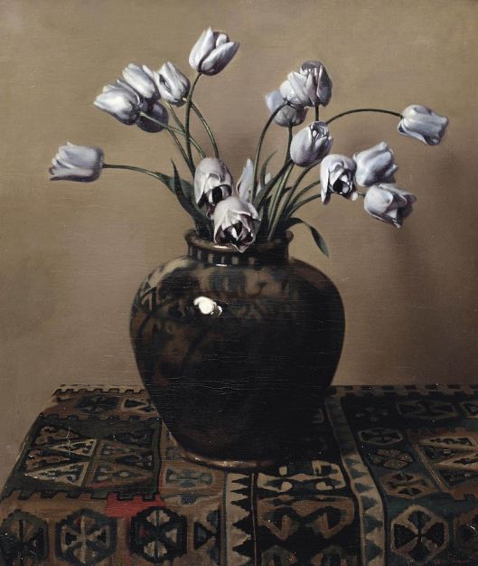 Take a step back and inspect your real-life results, Taurus. Willem Witsen - 'Still life with tulips in a jar' {{PD}}