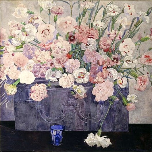 Charles Rennie Mackintosh - 'Pinks' c1920 {{PD}}