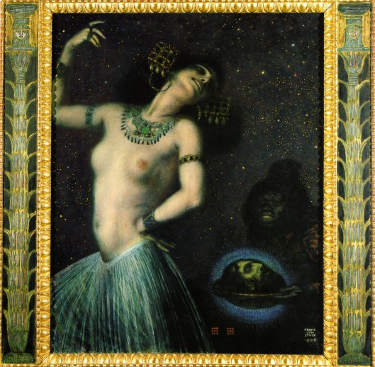 The good news is you won't lose your head, Gemini. Franz von Stuck 'Salome II'