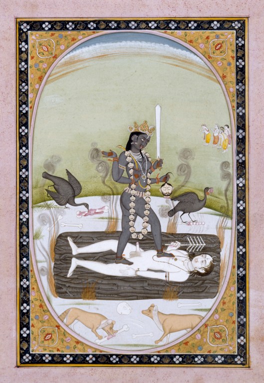 You needn't be quite as vociferous as Kali, dear Gemini, to get good results. Early 19th century India, Artist unknown