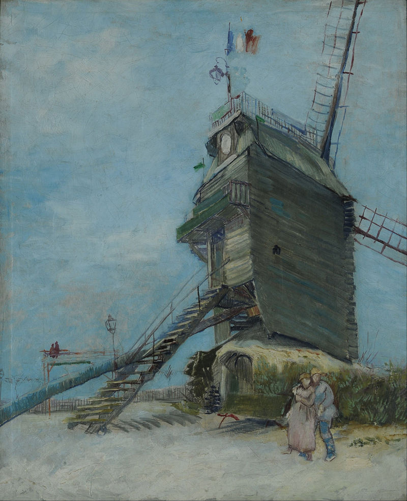 'Le Moulin de la Galette', by Vincent van Gogh, Museo Nacional de Bellas Artes