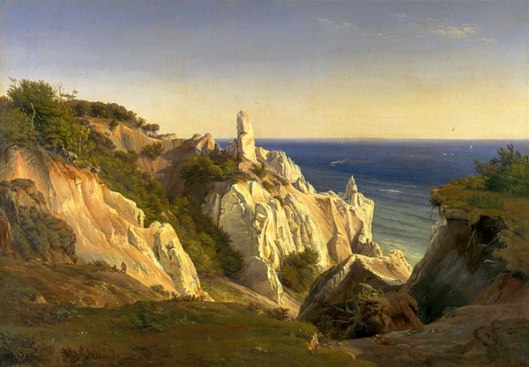 The Cliffs of the Island of Møn, by Louis Gurlitt 1841 {{PD}}