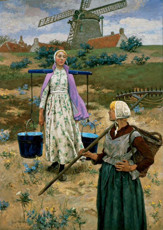 'In den Dünen' Gari Melchers 1891 {{PD}}