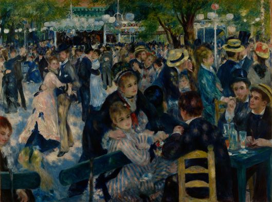 Auguste Renoir - Dance at Le Moulin de la Galette 1875 {{PD}}