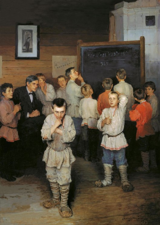'Ustny Schet' Nikolay Bogdanov-Belsky {{PD}}