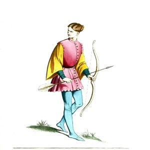 Paul Mercuri from "Costumes Historiques" (Paris, ca.1850′s or 60’s) {{PD}}