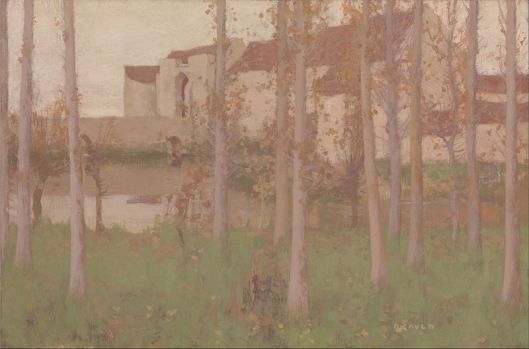 David Gauld - T'he Haunted Chateau, Grez-sur-Loing' 1896 {{PD}}