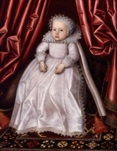 Oh, the faces in these old portraits of children. 'A Baby, said to be Lady Waugh' by William Larkin {{PD}}