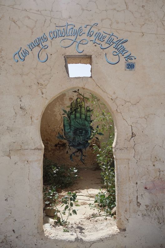 Djerba Er Riadh Street Art, Photo by Rani777- Baha-Eddine     CC BY-SA 4.0
