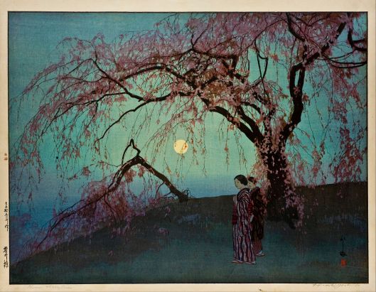 Hiroshi Yoshida - Kumoi-Zakura (Kumoi Cherry Trees) 1919 {{PD}}
