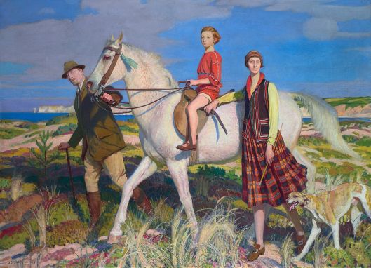 'Four Loves I found, a Woman, a Child, a Horse and a Hound' George Spencer Watson 1922 {{PD}} 