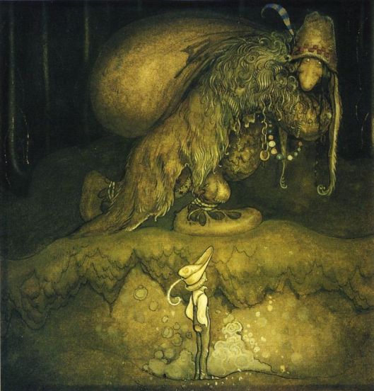 John Bauer - Bland tomtar och troll, 1915 {{PD}}