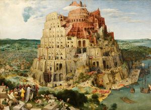 Pieter Bruegel the Elder - 'The Tower of Babel' 1563 {{PD}}
