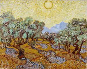 Vincent van Gogh 'Olive Trees' 1888 {{PD}}