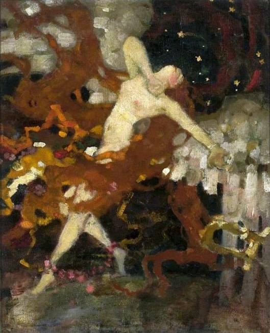 'Angel of Love' Eligiusz Niewiadomski c1900 {{PD}}