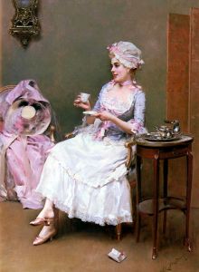 'Hot Chocolate'  Raimundo de Madrazo y Garreta before 1920 {{PD}}
